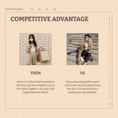 N006 Pitch Deck presentation template 