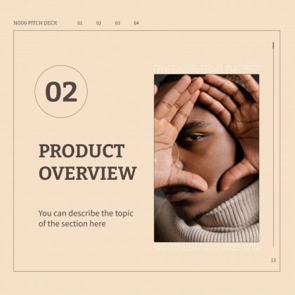 N006 Pitch Deck presentation template 