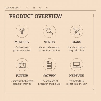 N006 Pitch Deck presentation template 