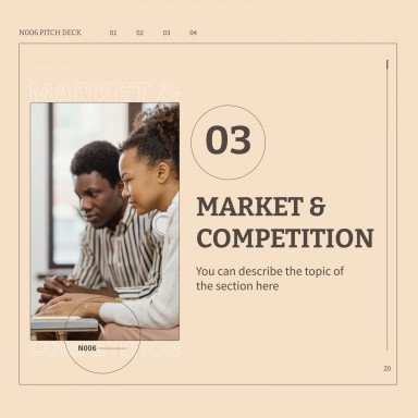 N006 Pitch Deck presentation template 