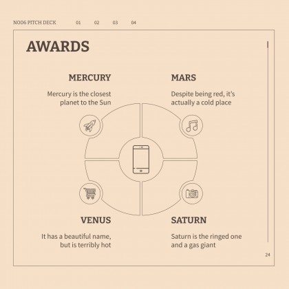 N006 Pitch Deck presentation template 