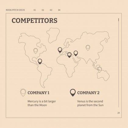 N006 Pitch Deck presentation template 