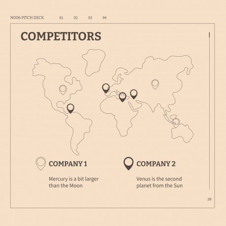 N006 Pitch Deck presentation template 