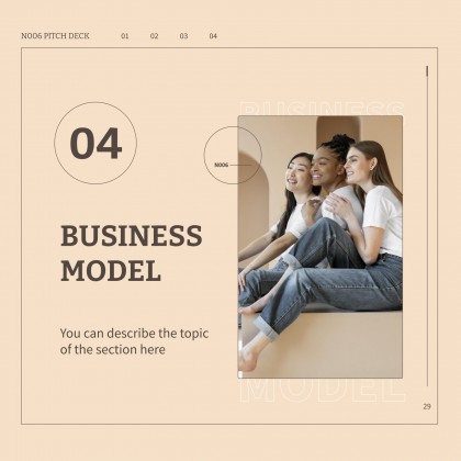 N006 Pitch Deck presentation template 
