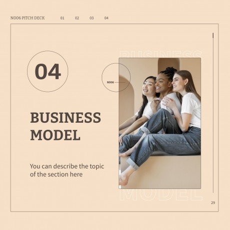 N006 Pitch Deck presentation template 