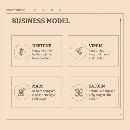 N006 Pitch Deck presentation template 