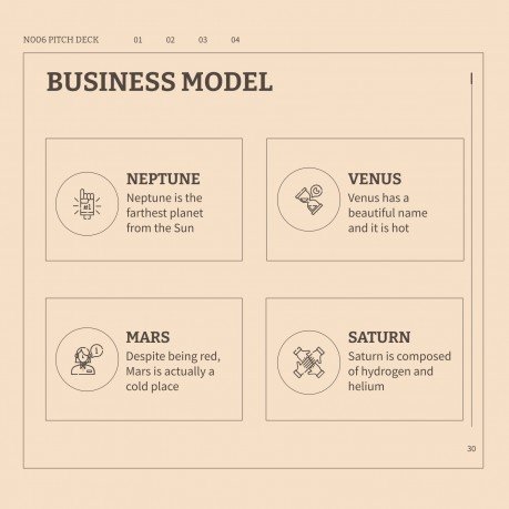 N006 Pitch Deck presentation template 