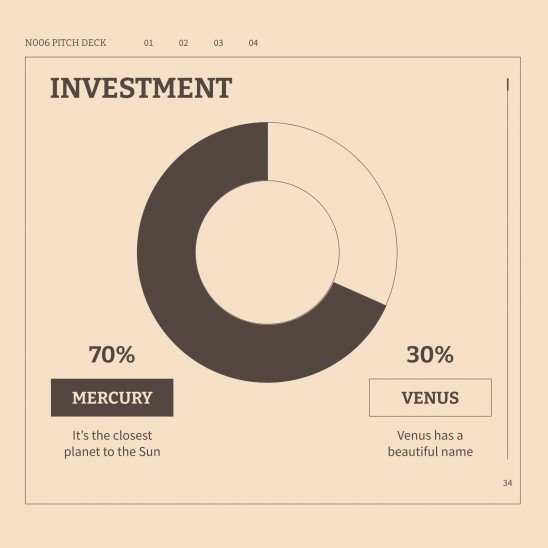 N006 Pitch Deck presentation template 