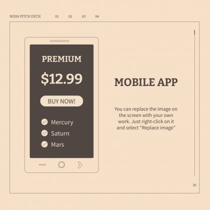 N006 Pitch Deck presentation template 