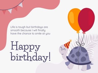 Plantilla de presentación Tarjetas de cumpleaños