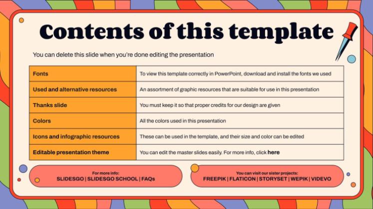 Welcome to Middle School Class presentation template 