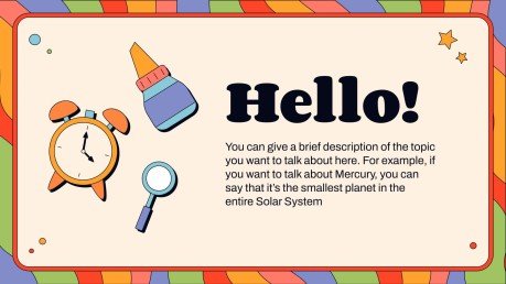 Bienvenue à la classe de collège Modèles de présentation