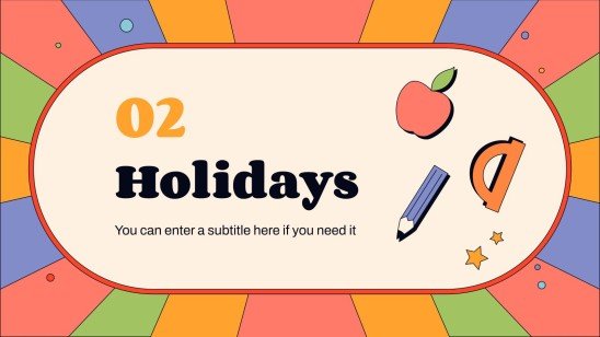 Bienvenue à la classe de collège Modèles de présentation