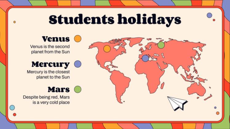 Bienvenue à la classe de collège Modèles de présentation