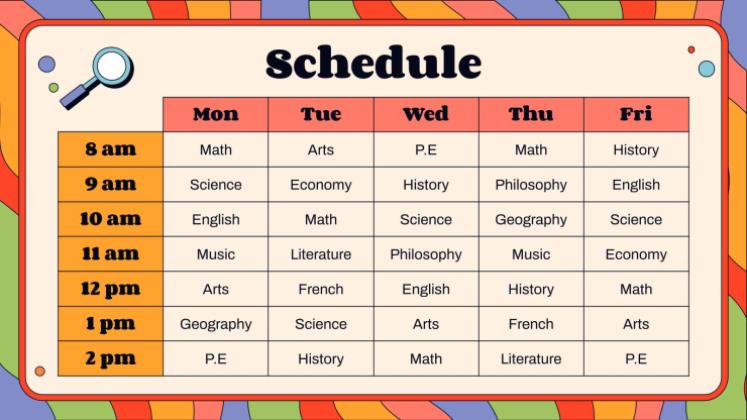 Bienvenue à la classe de collège Modèles de présentation