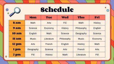 Bienvenue à la classe de collège Modèles de présentation