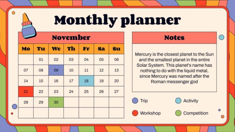 Bienvenue à la classe de collège Modèles de présentation