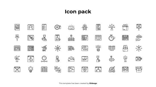 Strategy Wheel Infographics presentation template 
