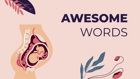 아기 안전의 달에 대한 태아 질병 인식 프레젠테이션 템플릿