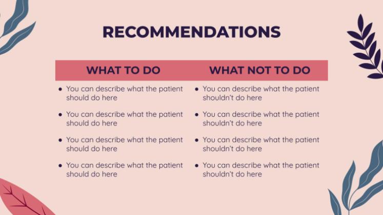 아기 안전의 달에 대한 태아 질병 인식 프레젠테이션 템플릿