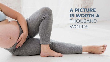 아기 안전의 달에 대한 태아 질병 인식 프레젠테이션 템플릿