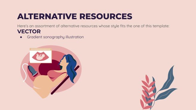 아기 안전의 달에 대한 태아 질병 인식 프레젠테이션 템플릿