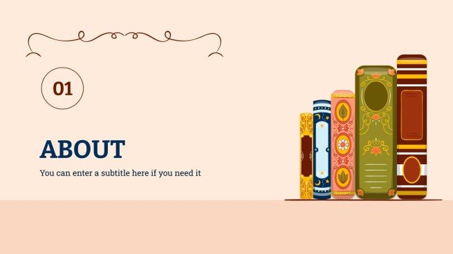 Englisch Literaturunterricht Präsentationsvorlage