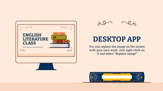 Englisch Literaturunterricht Präsentationsvorlage