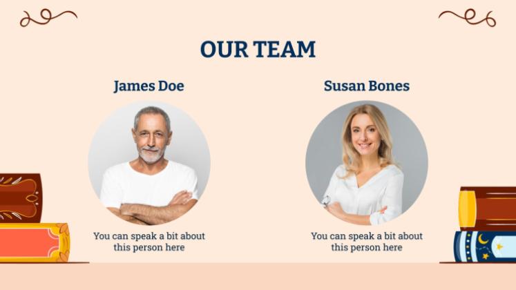 Englisch Literaturunterricht Präsentationsvorlage