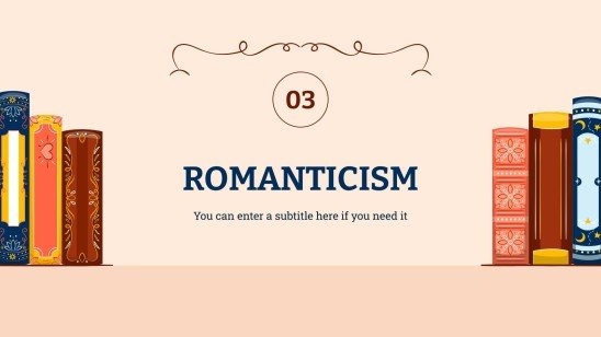 Englisch Literaturunterricht Präsentationsvorlage