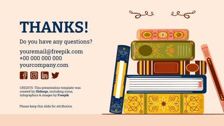 Englisch Literaturunterricht Präsentationsvorlage