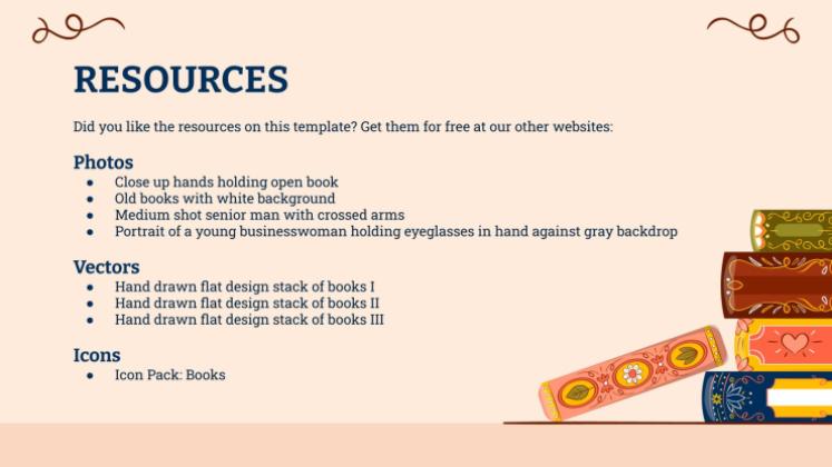 Englisch Literaturunterricht Präsentationsvorlage