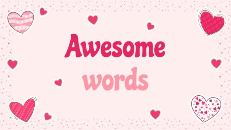 Lovely Hearts Pattern MK Plan presentation template 