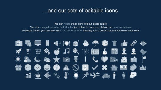 Lovely Hearts Pattern MK Plan presentation template 