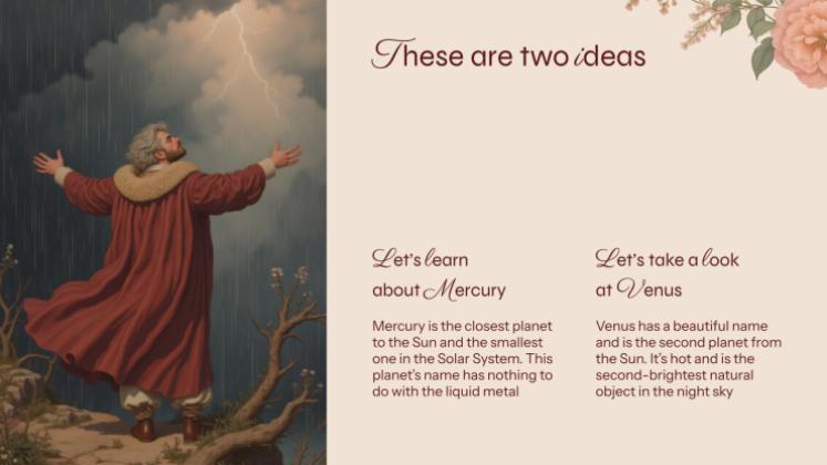 Unlocking Shakespeare's Genius presentation template 
