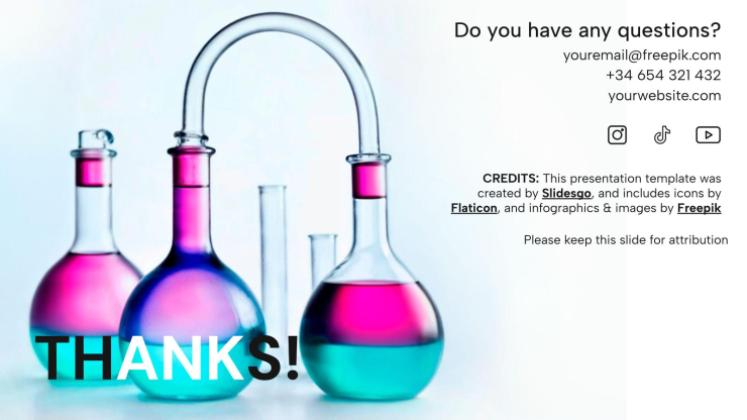 Chemie Präsentationsvorlage