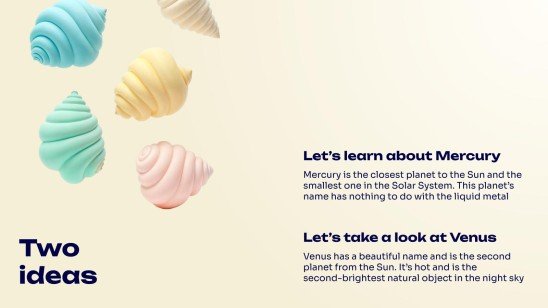 Plantilla de presentación Vibraciones de verano