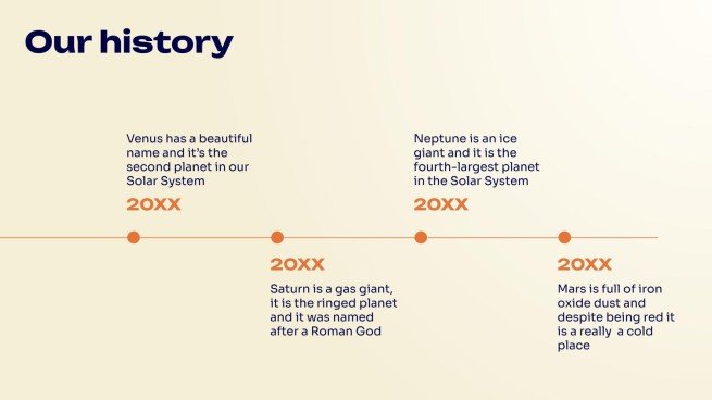 Plantilla de presentación Vibraciones de verano