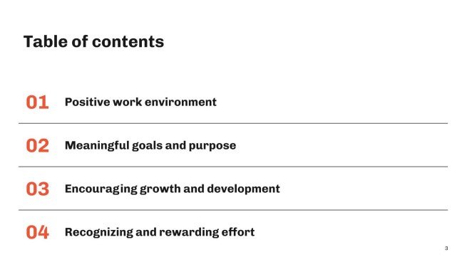 Stratégies de motivation des employés Modèles de présentation