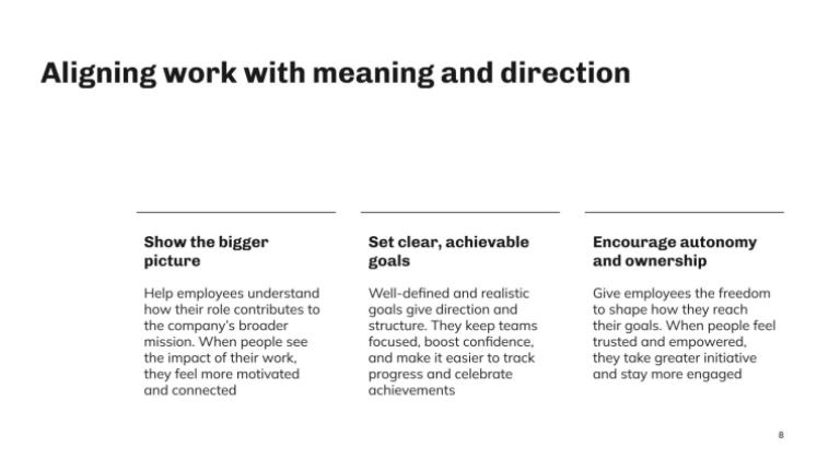 Stratégies de motivation des employés Modèles de présentation