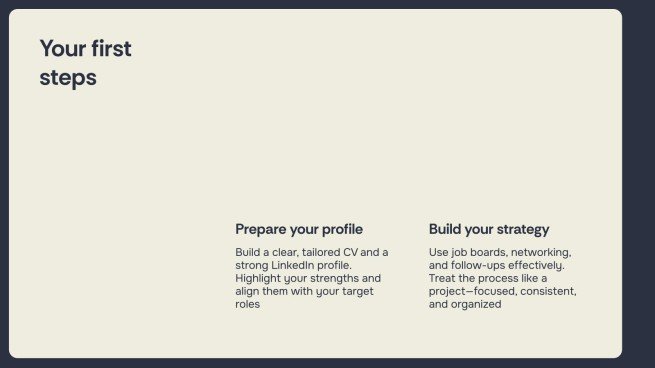 Designing Your Post-University Life Plan presentation template 