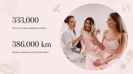 Plantilla de presentación Ideas memorables para despedidas de soltera