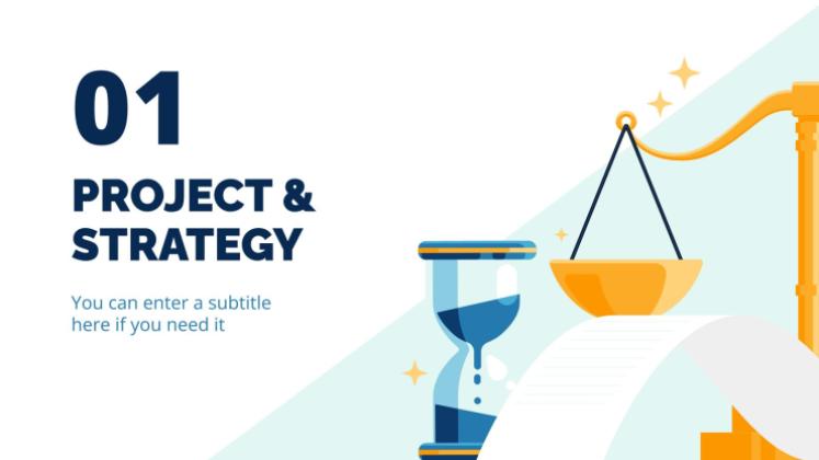 법률 컨설팅 툴킷 프레젠테이션 템플릿