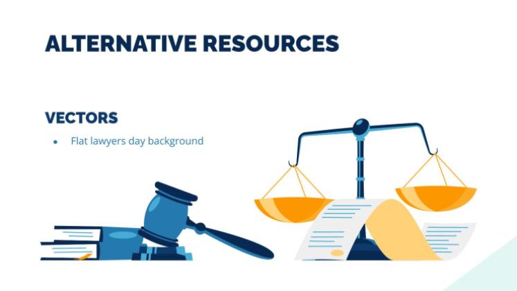 법률 컨설팅 툴킷 프레젠테이션 템플릿