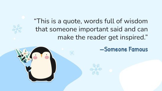 세계 펭귄의 날 프레젠테이션 템플릿