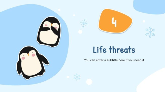 세계 펭귄의 날 프레젠테이션 템플릿