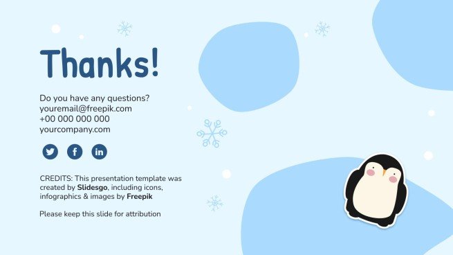 세계 펭귄의 날 프레젠테이션 템플릿