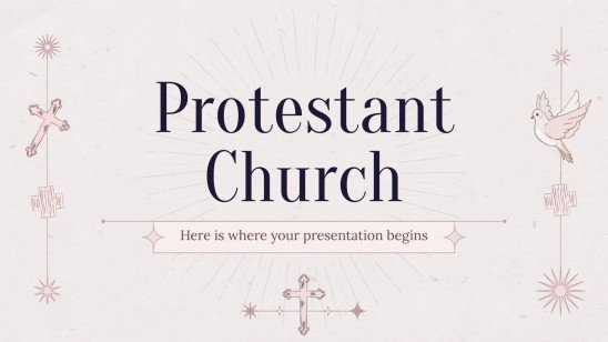 Evangelische Kirche Präsentationsvorlage
