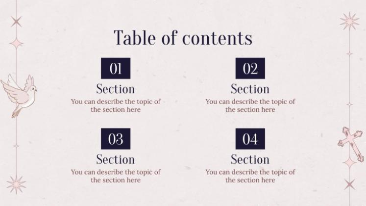 Evangelische Kirche Präsentationsvorlage