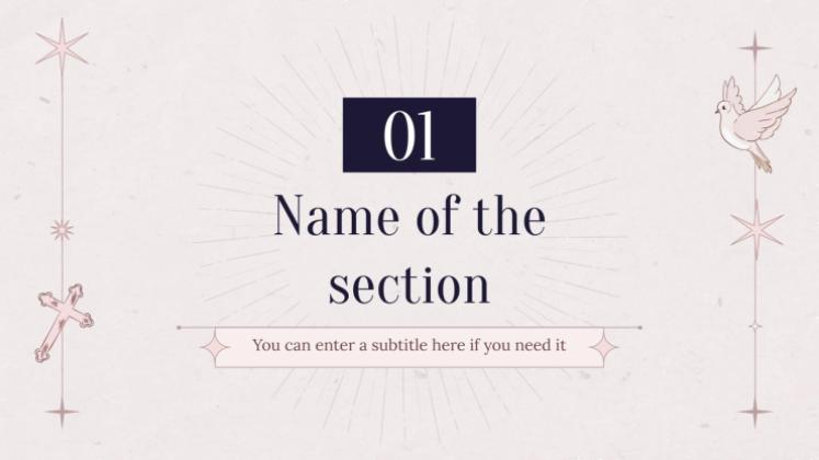 Evangelische Kirche Präsentationsvorlage